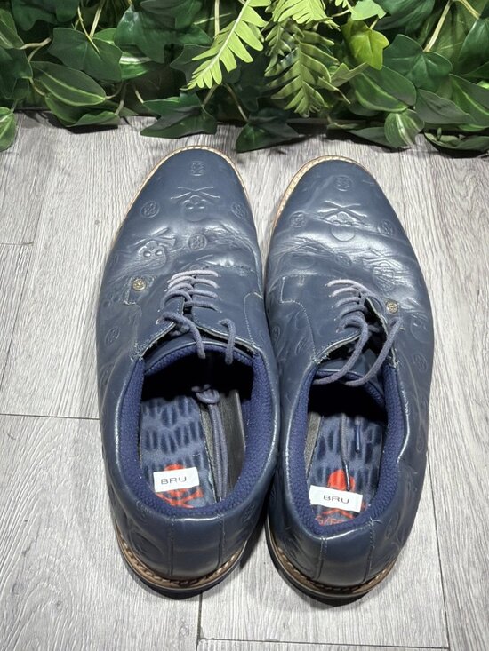 G/Fore G4 GFORE Debossed Skull Gallivanter Golf Shoes Sneaker Size 12 Blue main image 11